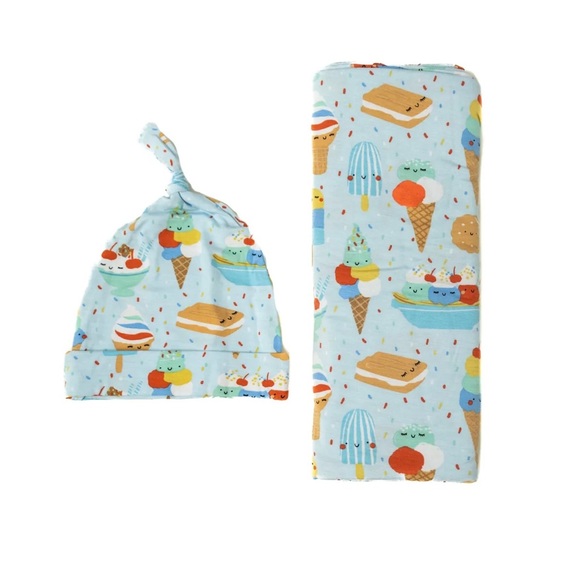 🍦NIB LS Ice cream Swaddle🍦 - Picture 3 of 3